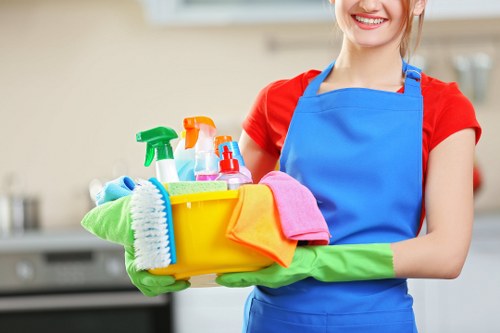 A tidy kitchen showing the benefits of regular cleaning